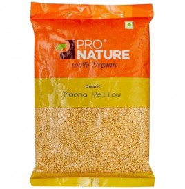 Pro Nature Organic Moong Yellow   Pack  500 grams